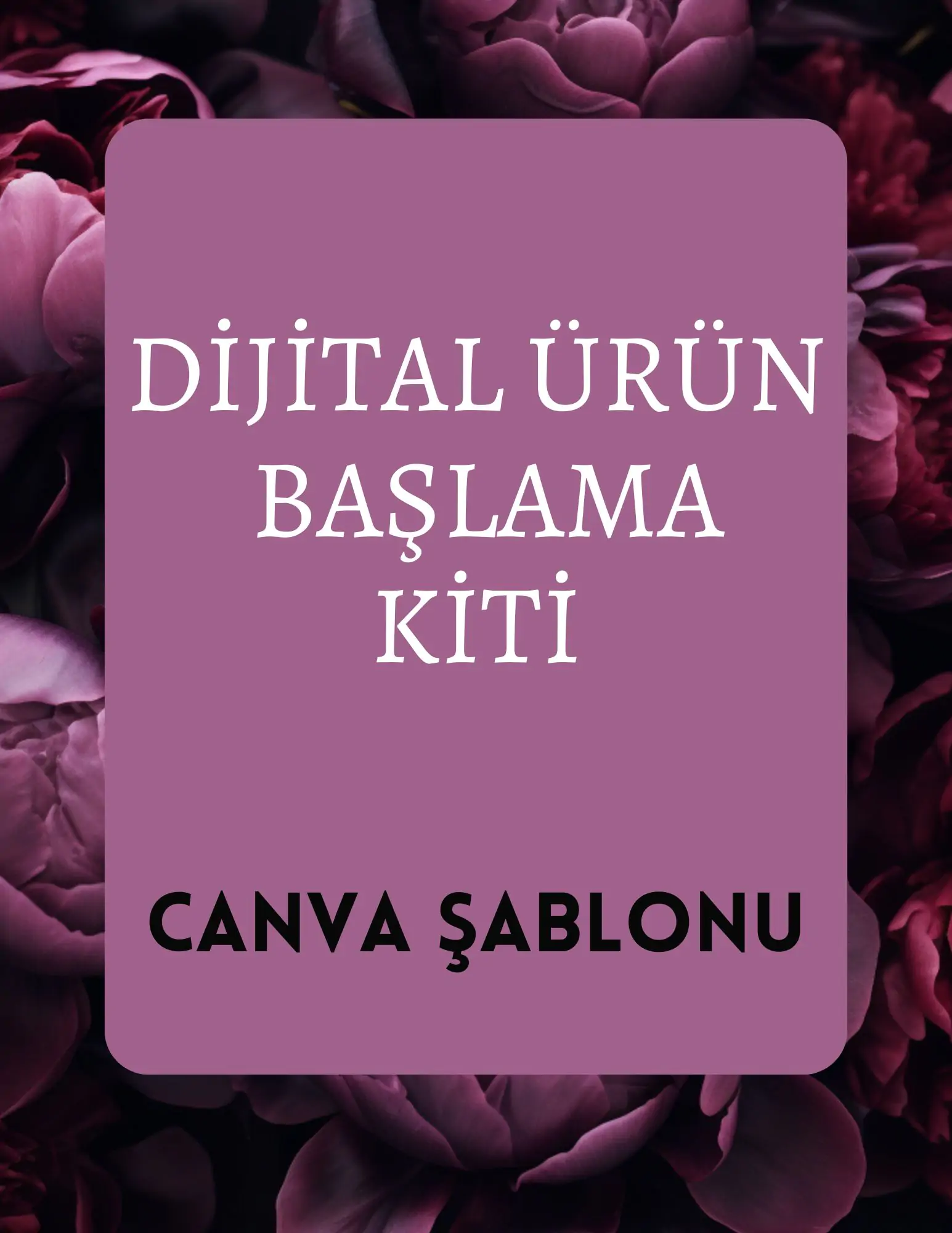 Dijital Ürün Başlama Kiti – 30 Sayfa Hazır Canva Şablonu