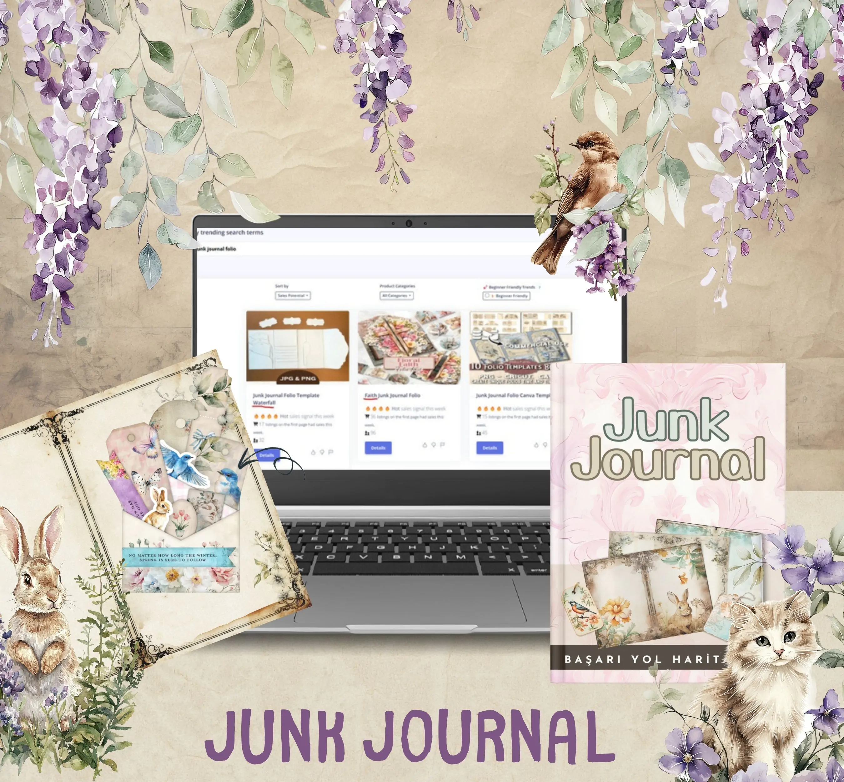 Junk Journal Paketi