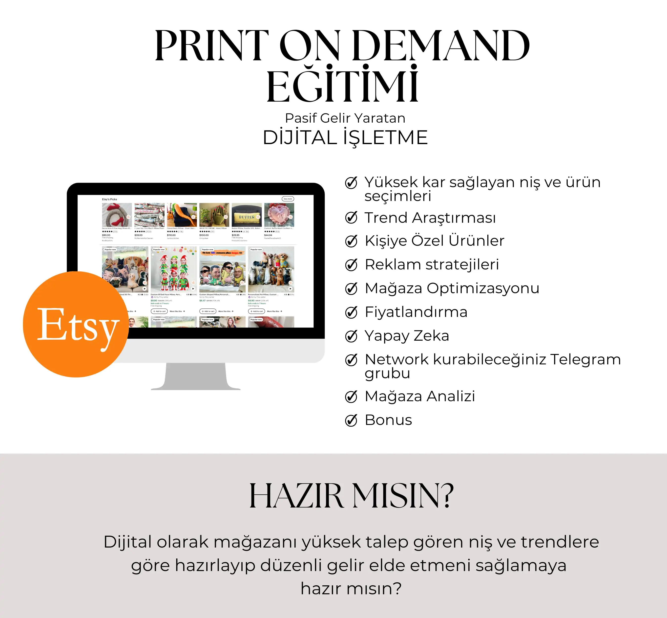 Print on Demand Eğitimi