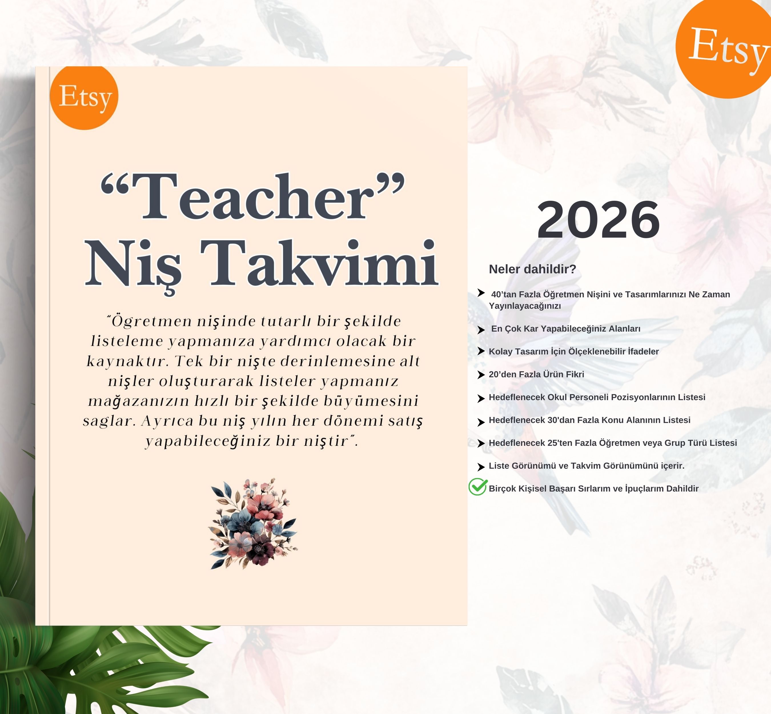 Öğretmen Niş Takvimi